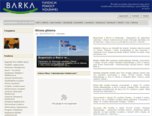 Tablet Screenshot of barka.org.pl